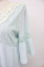 画像5: axes femme / ロングチュニック M サックス T-26-03-14-011-AX-TO-SA-ZT (5)