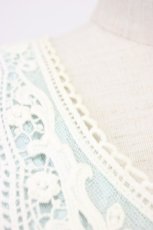 画像7: axes femme / ロングチュニック M サックス T-26-03-14-011-AX-TO-SA-ZT (7)