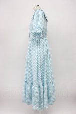 画像3: m petit by misako / TT*Mギンガムチェック半袖ワンピース L サックスチェック T-26-03-14-012-LO-OP-SA-ZT (3)