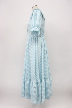 画像3: m petit by misako / TT*Mギンガムチェック半袖ワンピース L サックスチェック T-26-03-14-012-LO-OP-SA-ZT