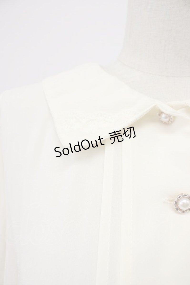 画像5: axes femme / フラワーレース切り替えワンピース  アイボリーＸグリーン T-26-03-14-013-AX-OP-SA-ZT646 (5)