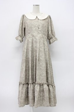 画像1: m petit by misako / NINA’Sコラボトワルドジュイワンピース L ブラウン T-26-03-14-014-LO-OP-SA-ZT