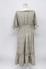 画像2: m petit by misako / NINA’Sコラボトワルドジュイワンピース L ブラウン T-26-03-14-014-LO-OP-SA-ZT646 (2)