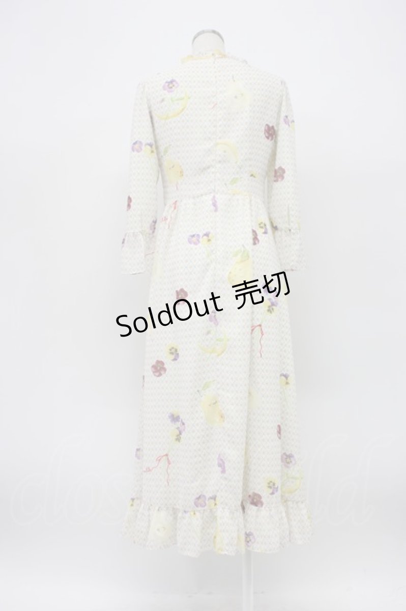 画像2: MILK / ベルベットムーンロングドレス  ホワイト T-26-03-14-016-ML-OP-SA-ZT (2)