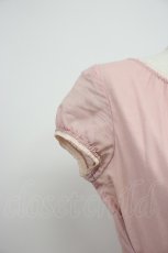 画像4: Jane Marple / ギャザー半袖ワンピース  ピンク T-26-03-14-017-JM-OP-SA-ZT646 (4)