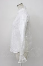 画像3: noir kei ninomiya / チュールブラウス S 白 T-26-03-14-002-PU-BL-SA-ZT645 (3)