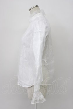 画像3: noir kei ninomiya / チュールブラウス S 白 T-26-03-14-002-PU-BL-SA-ZT