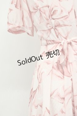 画像3: MILK / ローブ ド リボンドレス  ピンク T-26-03-14-019-ML-OP-SA-ZT