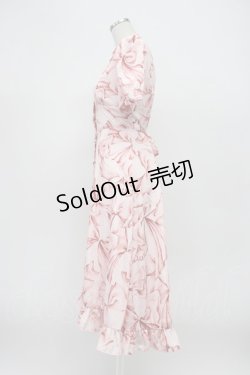 画像4: MILK / ローブ ド リボンドレス  ピンク T-26-03-14-019-ML-OP-SA-ZT