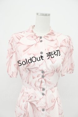 画像5: MILK / ローブ ド リボンドレス  ピンク T-26-03-14-019-ML-OP-SA-ZT