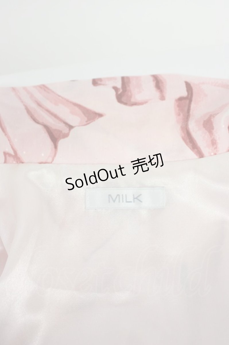 画像6: MILK / ローブ ド リボンドレス  ピンク T-26-03-14-019-ML-OP-SA-ZT (6)