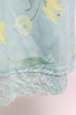 画像5: axes femme POETIQUE / チューリップ柄ワンピース  青 T-26-03-15-021-AX-OP-SA-ZT