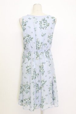 画像2: axes femme / 花柄ワンピース M サックス T-26-03-15-022-AX-OP-SA-ZT