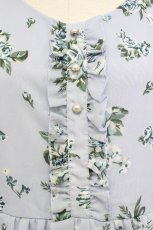 画像3: axes femme / 花柄ワンピース M サックス T-26-03-15-022-AX-OP-SA-ZT542 (3)