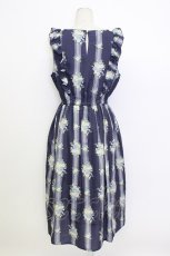 画像2: axes femme / 花柄ワンピース M ネイビー T-26-03-15-023-AX-OP-SA-ZT542 (2)