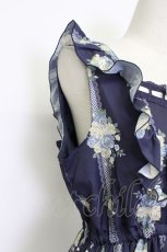 画像3: axes femme / 花柄ワンピース M ネイビー T-26-03-15-023-AX-OP-SA-ZT542 (3)