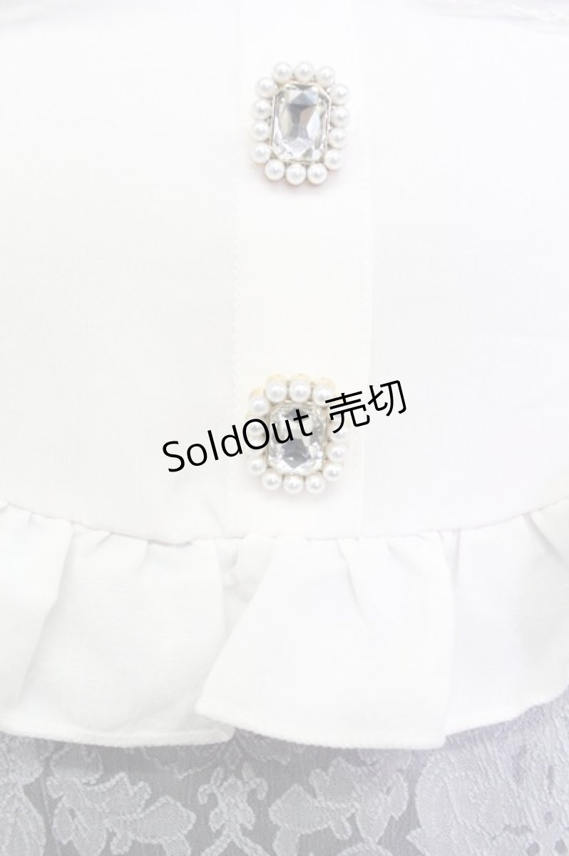 画像4: Lovely Tency / おこめ にぎにぎ丸コラボ/ジャガード風ワンピース 3L グレーＸ白 T-26-03-15-025-GO-OP-SA-ZT459 (4)