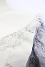 画像5: Lovely Tency / おこめ にぎにぎ丸コラボ/ジャガード風ワンピース 3L グレーＸ白 T-26-03-15-025-GO-OP-SA-ZT459 (5)