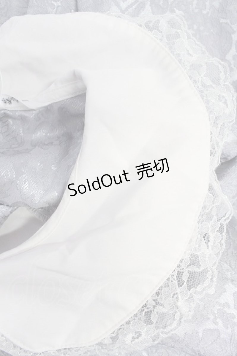 画像6: Lovely Tency / おこめ にぎにぎ丸コラボ/ジャガード風ワンピース 3L グレーＸ白 T-26-03-15-025-GO-OP-SA-ZT459 (6)