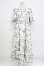 画像1: m petit by misako / トワルドジュイワンピース M アイボリー T-26-03-15-026-LO-OP-SA-ZT459 (1)