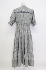 画像2: m petit by misako / AM*ギンガムCHKワンピース L 黒Ｘ白チェック T-26-03-15-027-LO-OP-SA-ZT459 (2)