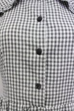 画像4: m petit by misako / AM*ギンガムCHKワンピース L 黒Ｘ白チェック T-26-03-15-027-LO-OP-SA-ZT459 (4)