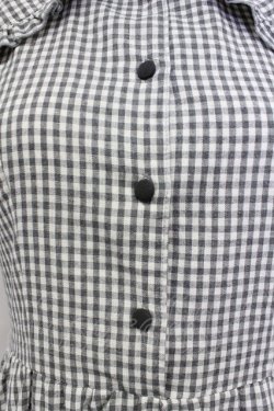 画像4: m petit by misako / AM*ギンガムCHKワンピース L 黒Ｘ白チェック T-26-03-15-027-LO-OP-SA-ZT