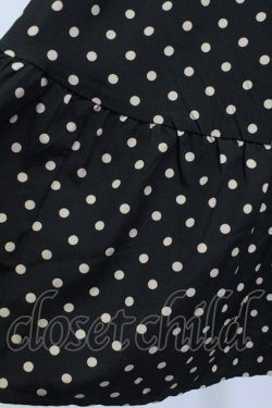 画像5: m petit by misako / 梨地水玉半袖ワンピース M 黒 T-26-03-15-029-LO-OP-SA-ZT