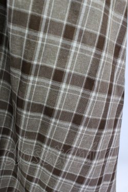 画像5: m petit by misako / リボンチェックジャンパースカート L ブラウン T-26-03-15-031-LO-OP-SA-ZT