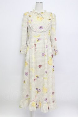 画像1: MILK / リズドレス  ブラウンＸ白チェック T-26-03-15-032-ML-OP-SA-ZT