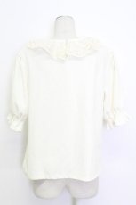 画像2: m petit by misako / レース襟プルオーバー  アイボリー T-26-03-15-003-LO-TO-SA-ZT542 (2)