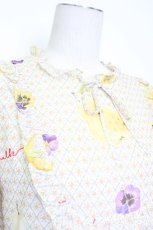画像4: MILK / リズドレス  ブラウンＸ白チェック T-26-03-15-032-ML-OP-SA-ZT567 (4)
