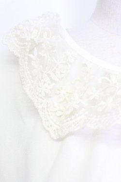 画像4: m petit by misako / レース襟プルオーバー  アイボリー T-26-03-15-003-LO-TO-SA-ZT
