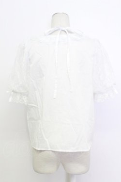 画像2: Lovely Tency / 眞白ありすコラボ/TTハンソデチョーカーBL  白 T-26-03-15-004-GO-BL-SA-ZT