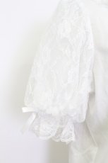 画像3: Lovely Tency / 眞白ありすコラボ/TTハンソデチョーカーBL  白 T-26-03-15-004-GO-BL-SA-ZT542 (3)