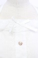 画像4: Lovely Tency / 眞白ありすコラボ/TTハンソデチョーカーBL  白 T-26-03-15-004-GO-BL-SA-ZT542 (4)