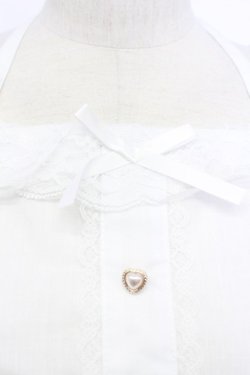 画像4: Lovely Tency / 眞白ありすコラボ/TTハンソデチョーカーBL  白 T-26-03-15-004-GO-BL-SA-ZT