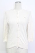 MILK / パールボタンカーデ  オフホワイト T-26-03-15-005-ML-TO-SA-ZT