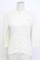 画像1: MILK / パールボタンカーデ  オフホワイト T-26-03-15-005-ML-TO-SA-ZT542 (1)