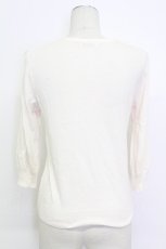 画像2: MILK / パールボタンカーデ  オフホワイト T-26-03-15-005-ML-TO-SA-ZT542 (2)