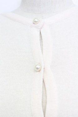 画像4: MILK / パールボタンカーデ  オフホワイト T-26-03-15-005-ML-TO-SA-ZT