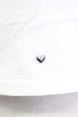 画像4: Ank Rouge / ハート&リボンビジュー半袖カットソー  白ＸシルバーＸサックス T-26-03-15-001-CA-TO-SA-ZT542 (4)