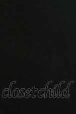 画像5: MILK / ロゴ刺繍半袖カットソー  ブラック T-26-03-15-007-ML-TO-SA-ZT542 (5)