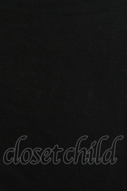 画像5: MILK / ロゴ刺繍半袖カットソー  ブラック T-26-03-15-007-ML-TO-SA-ZT