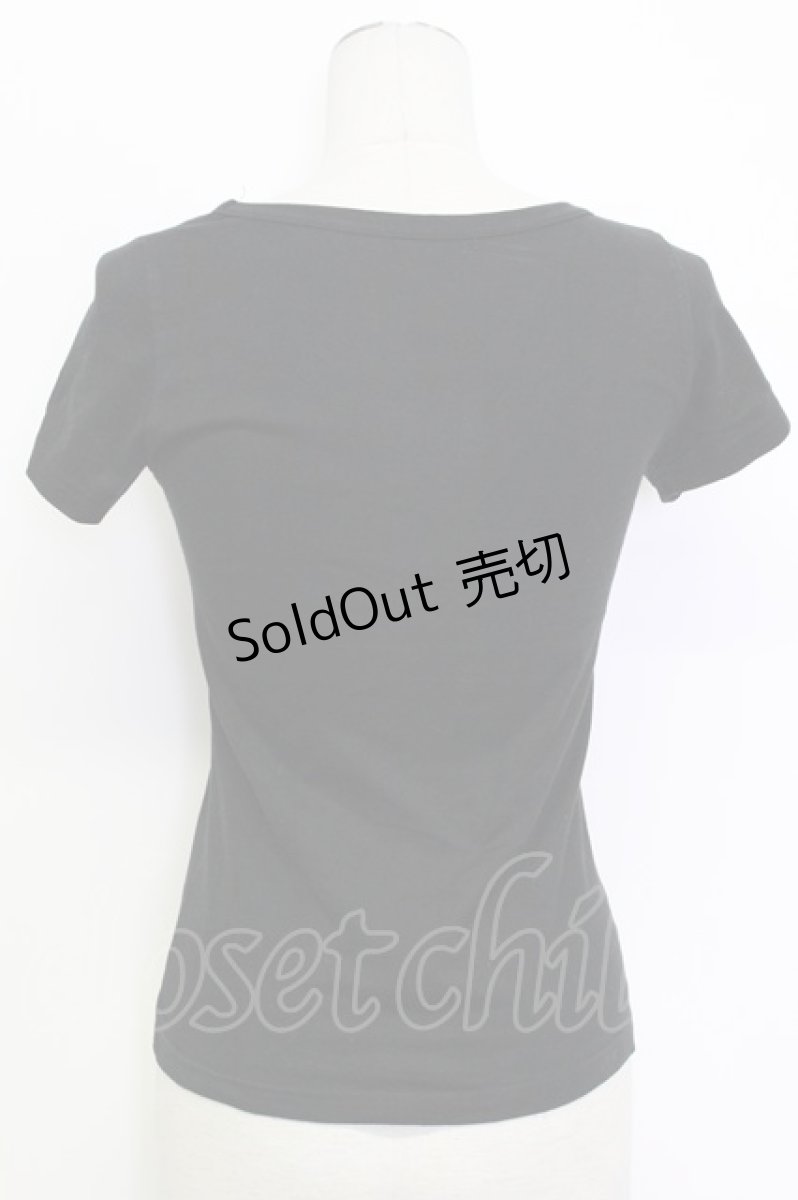 画像2: MILK / MILKロゴTee  ブラック×クリーム T-26-03-15-008-ML-TS-SA-ZT542 (2)