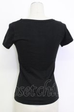 画像2: MILK / MILKロゴTee  ブラック×クリーム T-26-03-15-008-ML-TS-SA-ZT542 (2)