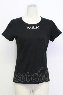 MILK♡sweetリブT 未使用 MILK（ミルク）の古着 ロリィタトップス！