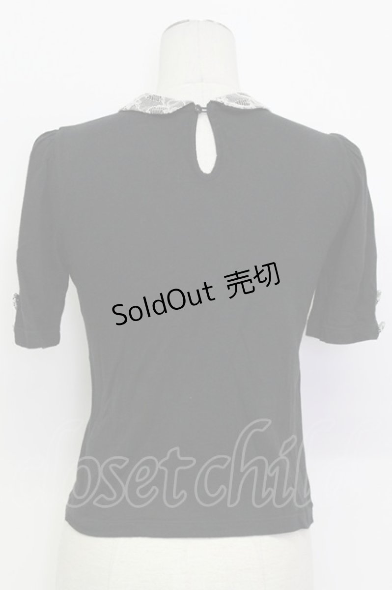 画像2: MILK /  ホイップトップス  ブラック×オフ T-26-03-15-010-ML-TO-SA-ZT (2)