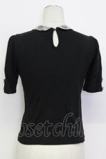 画像2: MILK /  ホイップトップス  ブラック×オフ T-26-03-15-010-ML-TO-SA-ZT (2)