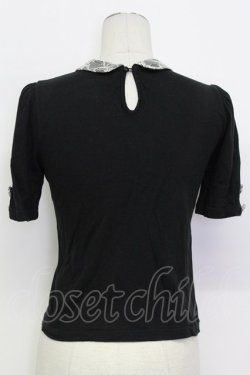 画像2: MILK /  ホイップトップス  ブラック×オフ T-26-03-15-010-ML-TO-SA-ZT